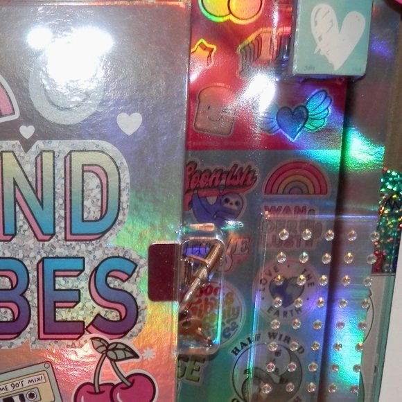 Justice Toys Justice Journal Gift Set Stickers Diary With Lock